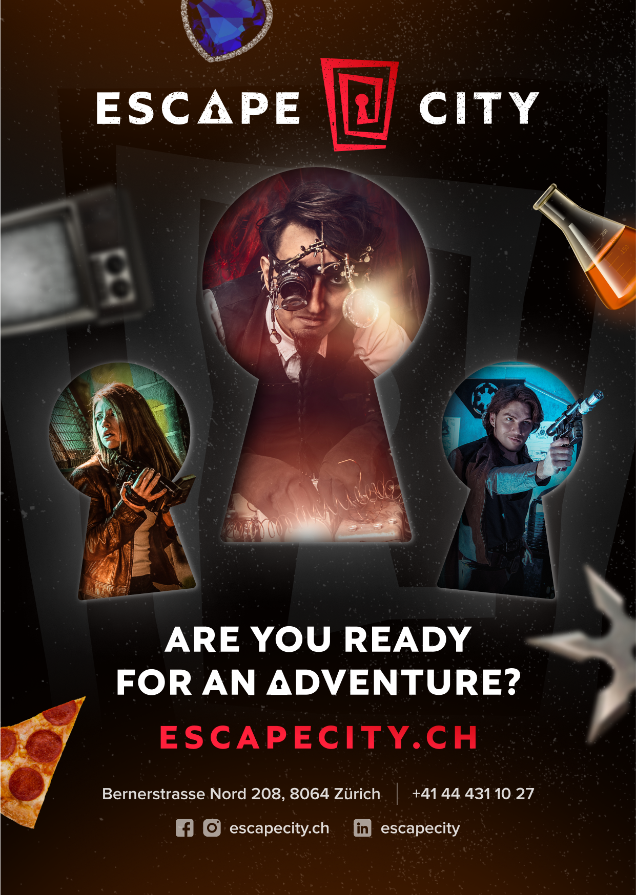 Escapomania Flyer